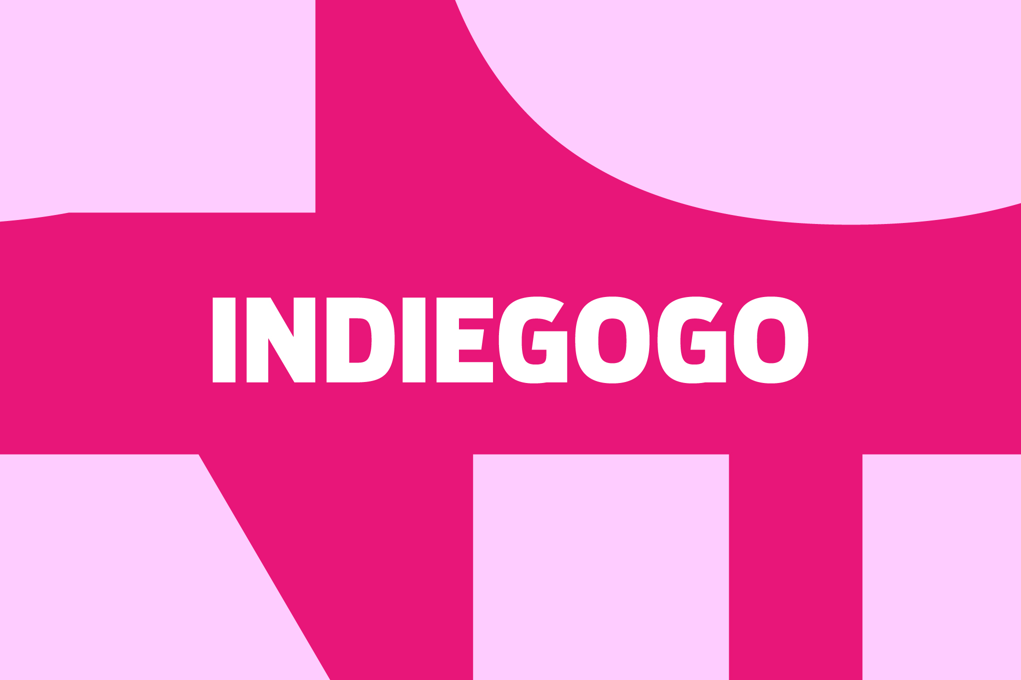 Vector illustration of the IndieGoGo logo.