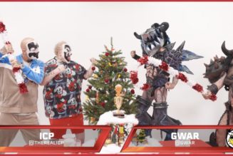 Insane Clown Posse Battle GWAR on Holiday Hot Ones Versus