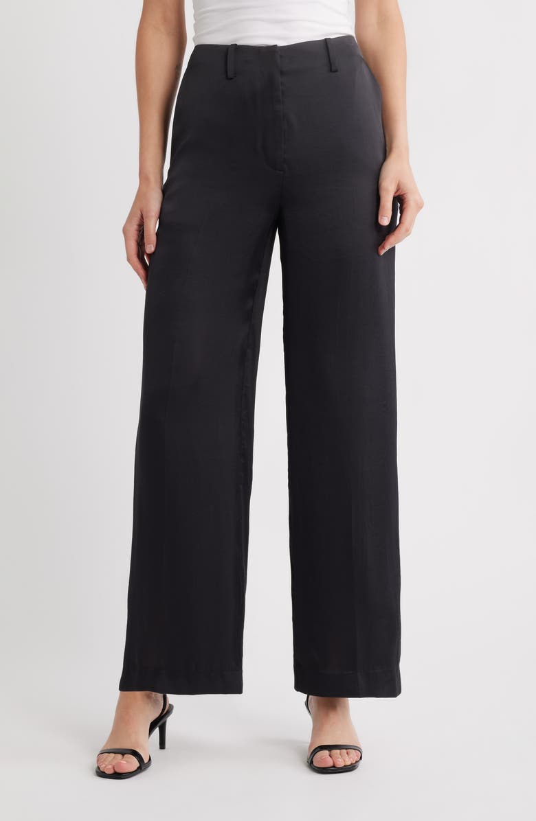 Clean Waist Straight Leg Pants