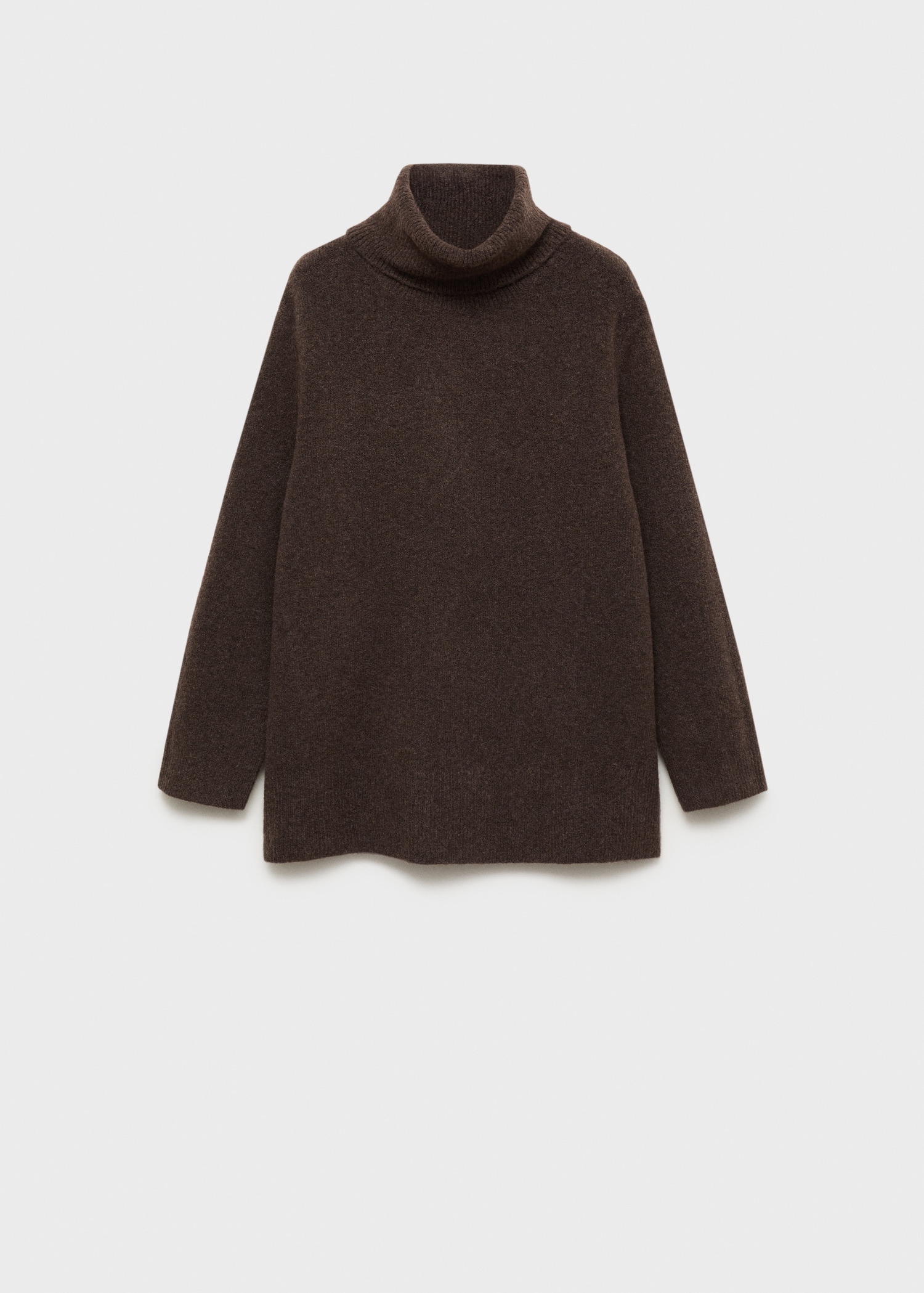 Turtleneck Knit Sweater - Women | Mango Usa