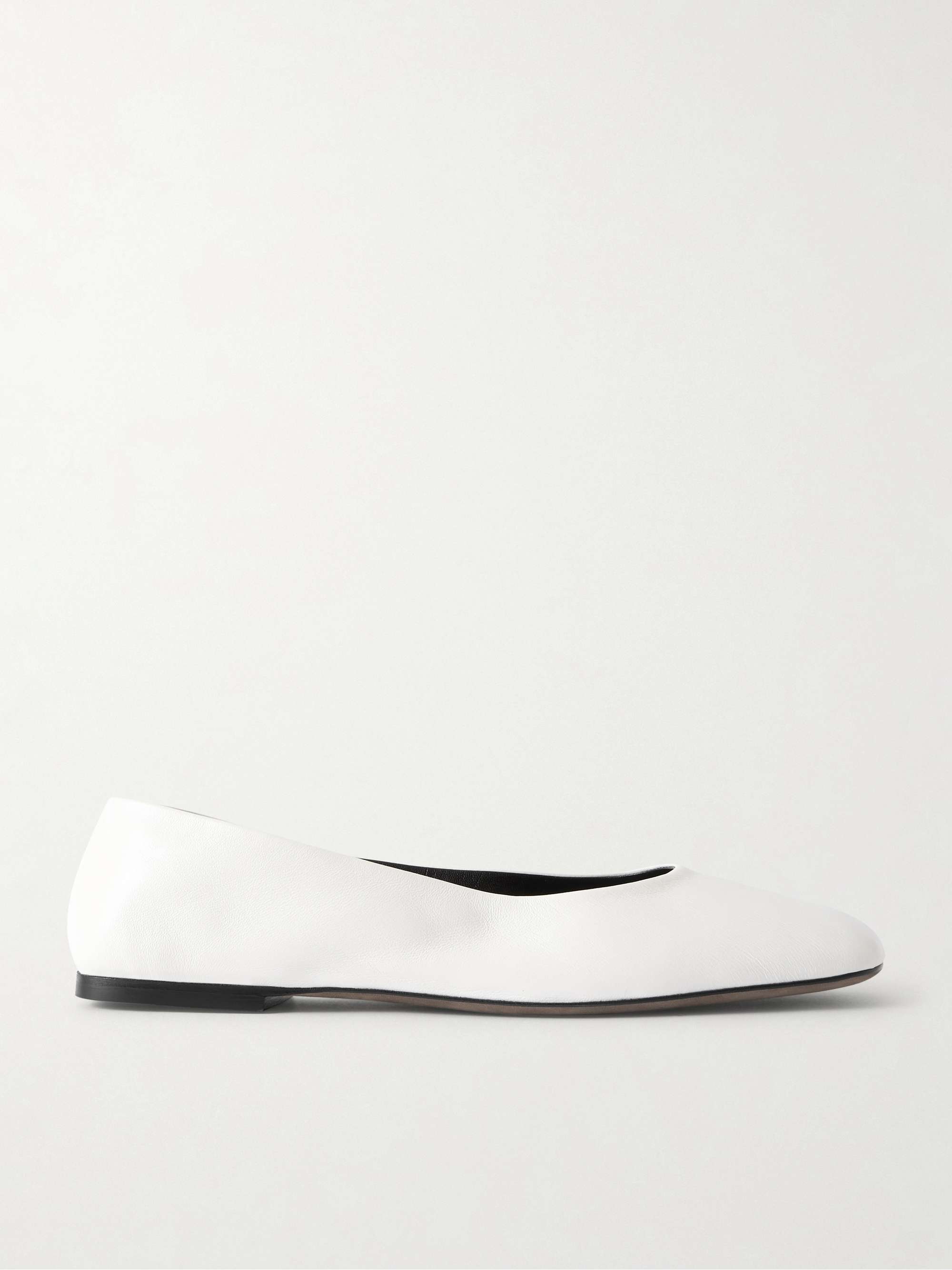 Leather Ballet Flats