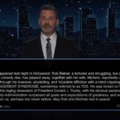 Jimmy Kimmel Comes Out Swinging at Trump Over Rob Reiner Comments