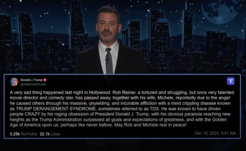 Jimmy Kimmel Comes Out Swinging at Trump Over Rob Reiner Comments
