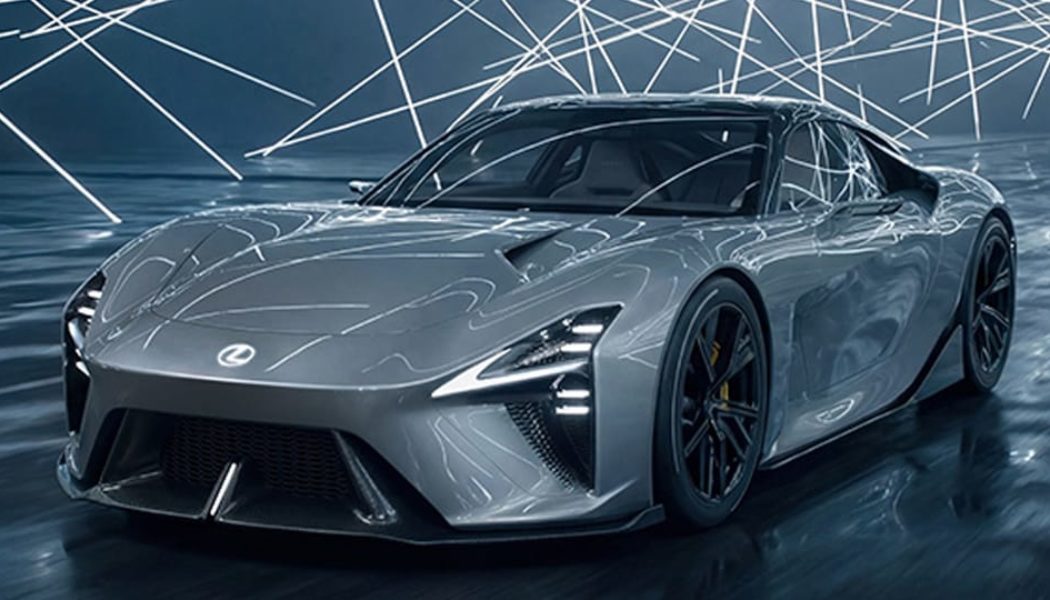 Lexus' Next LFA Sport Concept Receives Electrified Iteration