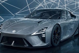 Lexus' Next LFA Sport Concept Receives Electrified Iteration