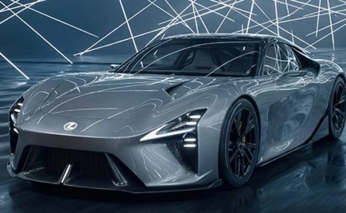 Lexus' Next LFA Sport Concept Receives Electrified Iteration