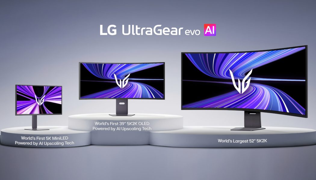 LG announces new UltraGear evo gaming monitors with AI upscaling