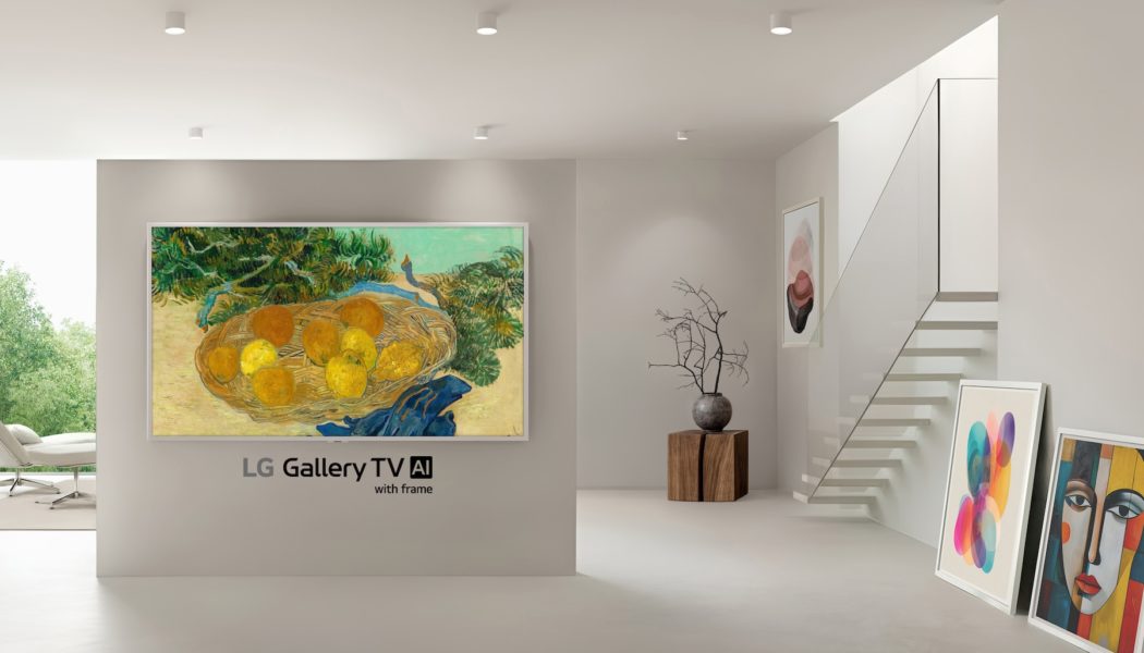 LG officially enters the art TV category with the Gallery TV