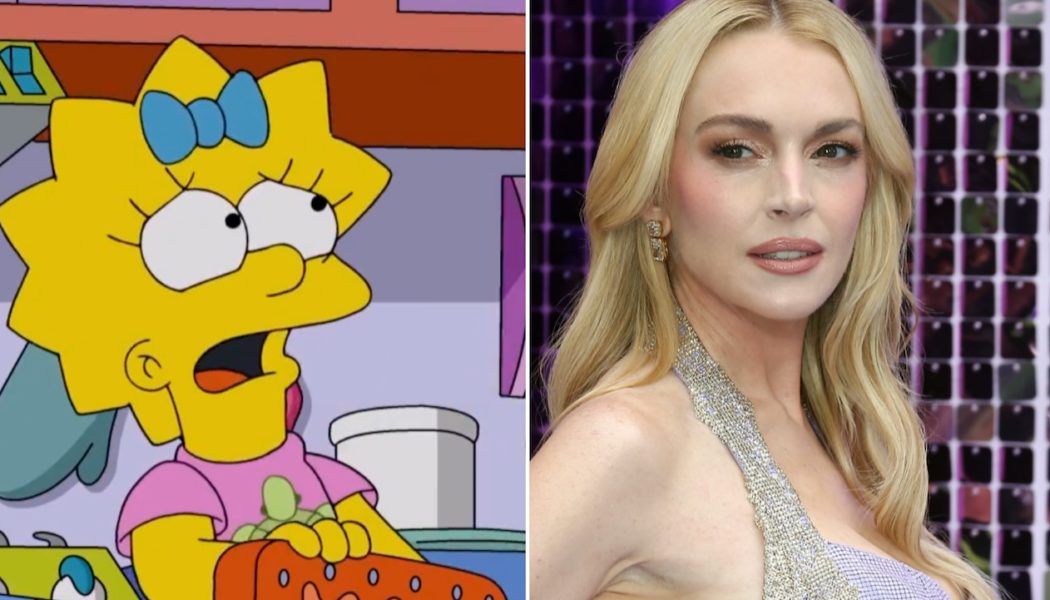 Lindsay Lohan Voices Maggie Simpson in New Simpsons Episode