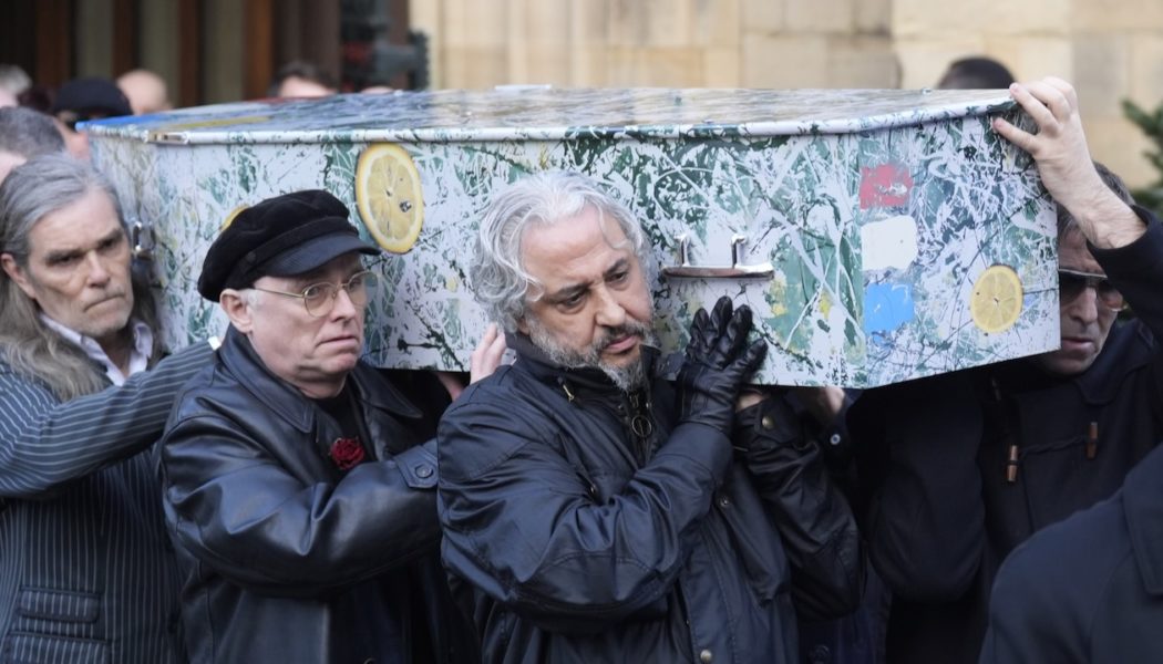 Mani's Memorial Service Draws Manchester Music Royalty