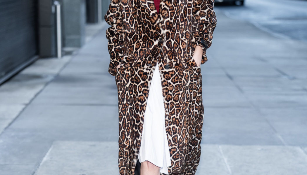 Maya Hawke Paired Leopard With These Two Colors for a Wildly Chic Look