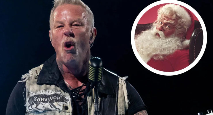 Metallica's James Hetfield Unveils Spoken Word Rendition of "Twas The Night Before Christmas"