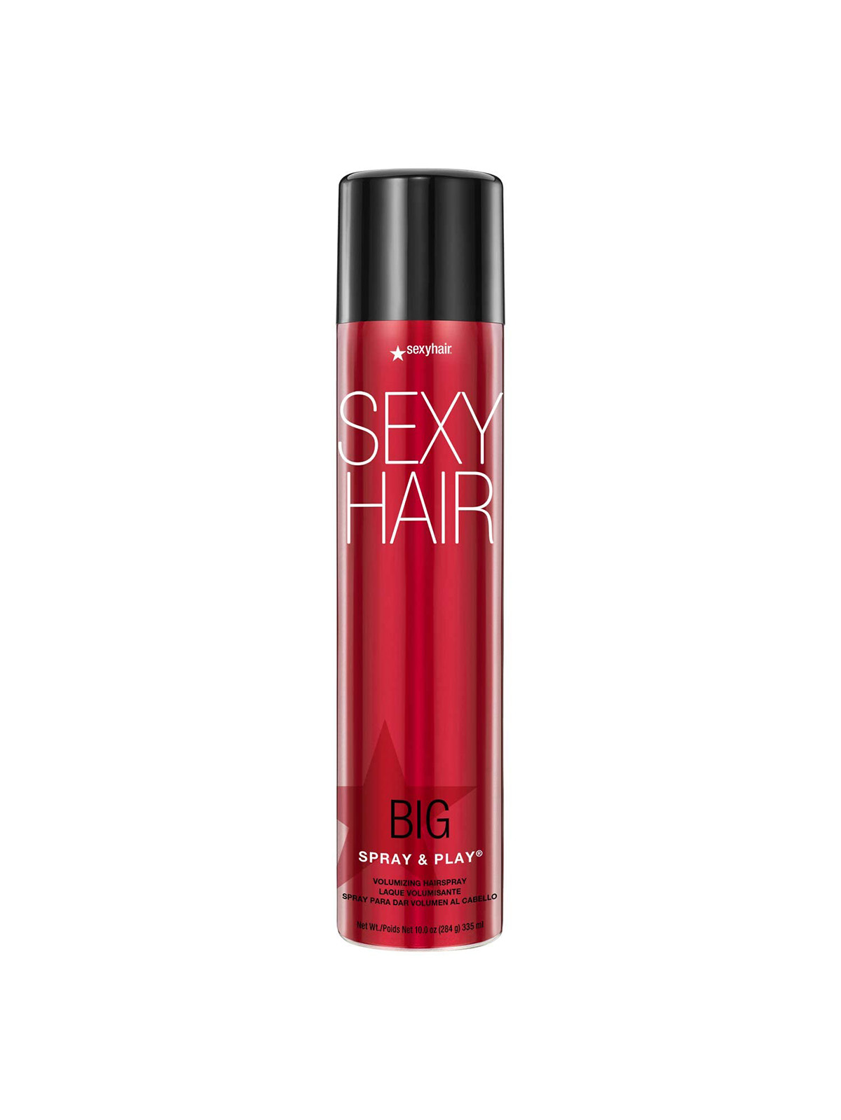 Sexyhair Big Spray &amp;amp; Play Volumizing Hairspray | Hold and Shine | Up to 72 Hour Humidity Resistance | All Hair Types