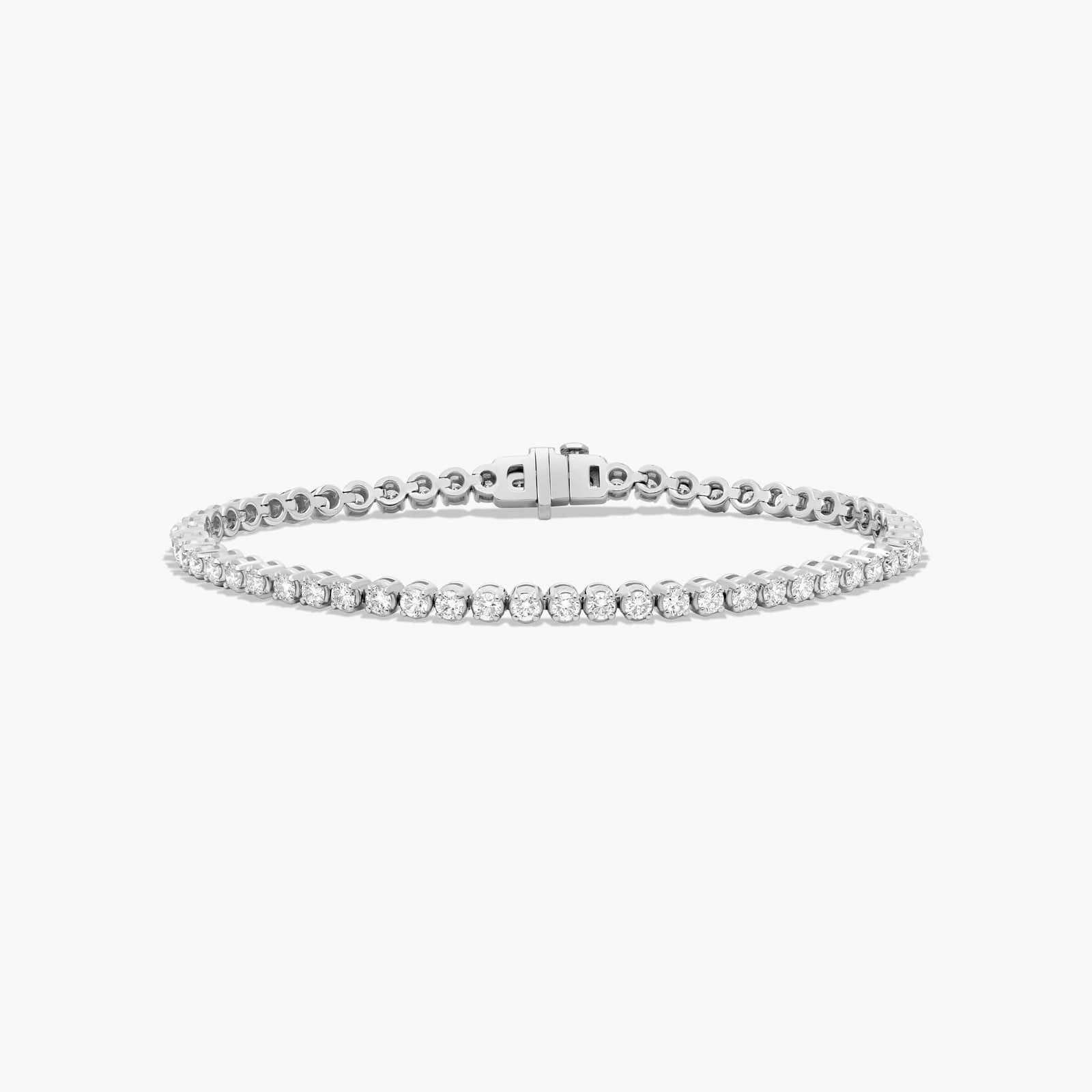 James Allen, Tennis Bracelet With 3 CTW Lab-Grown Diamonds in 14K White Gold