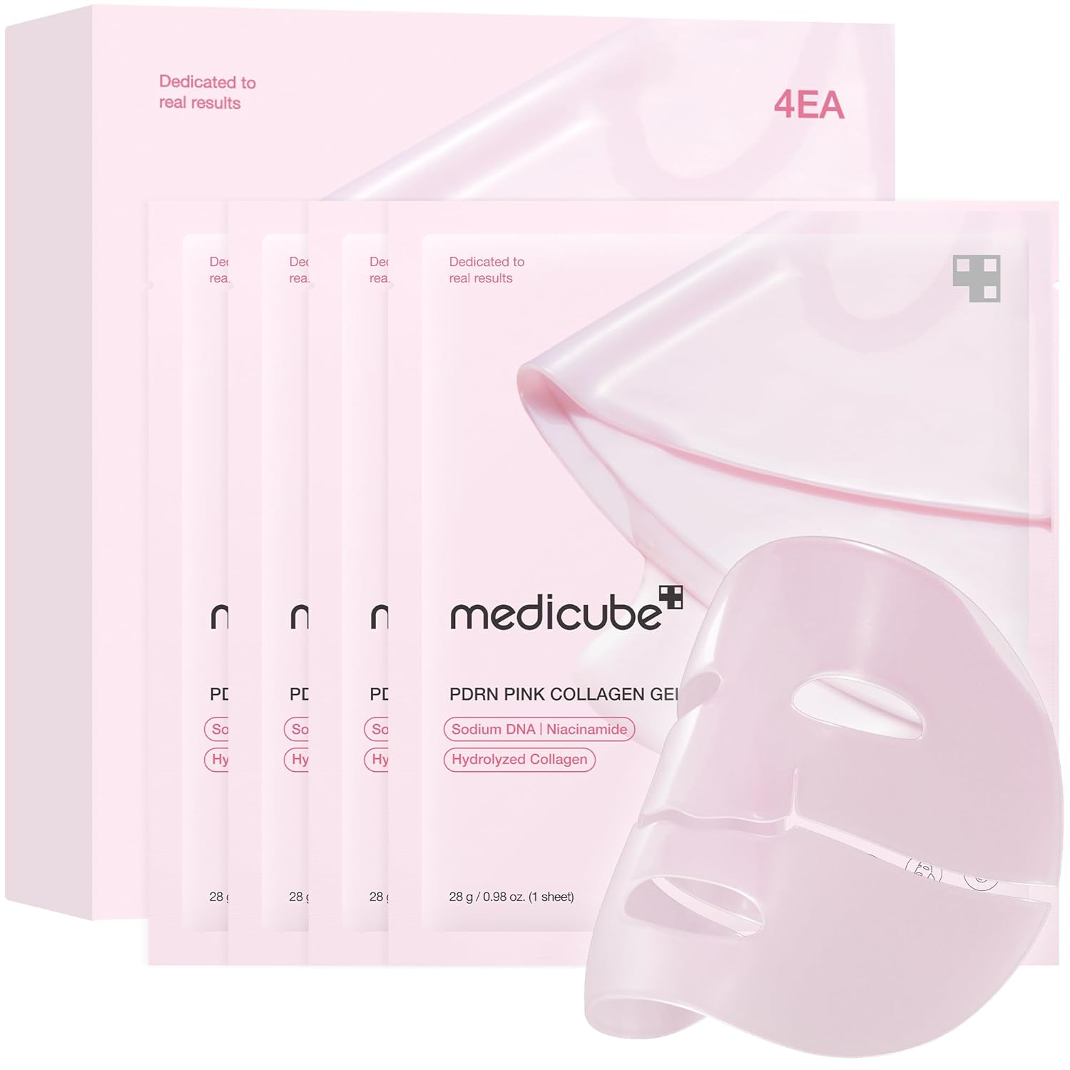 Medicube, Salmon PDRN Pink Collagen Jelly Gel Mask