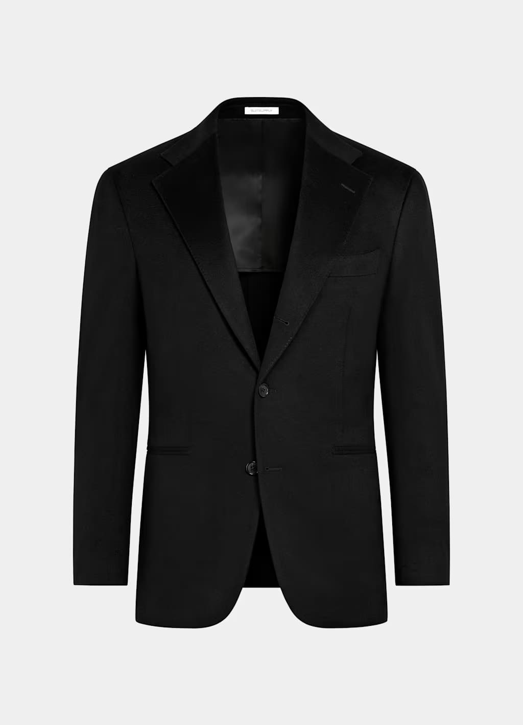 Suitsupply, Black Relaxed Fit Roma Blazer