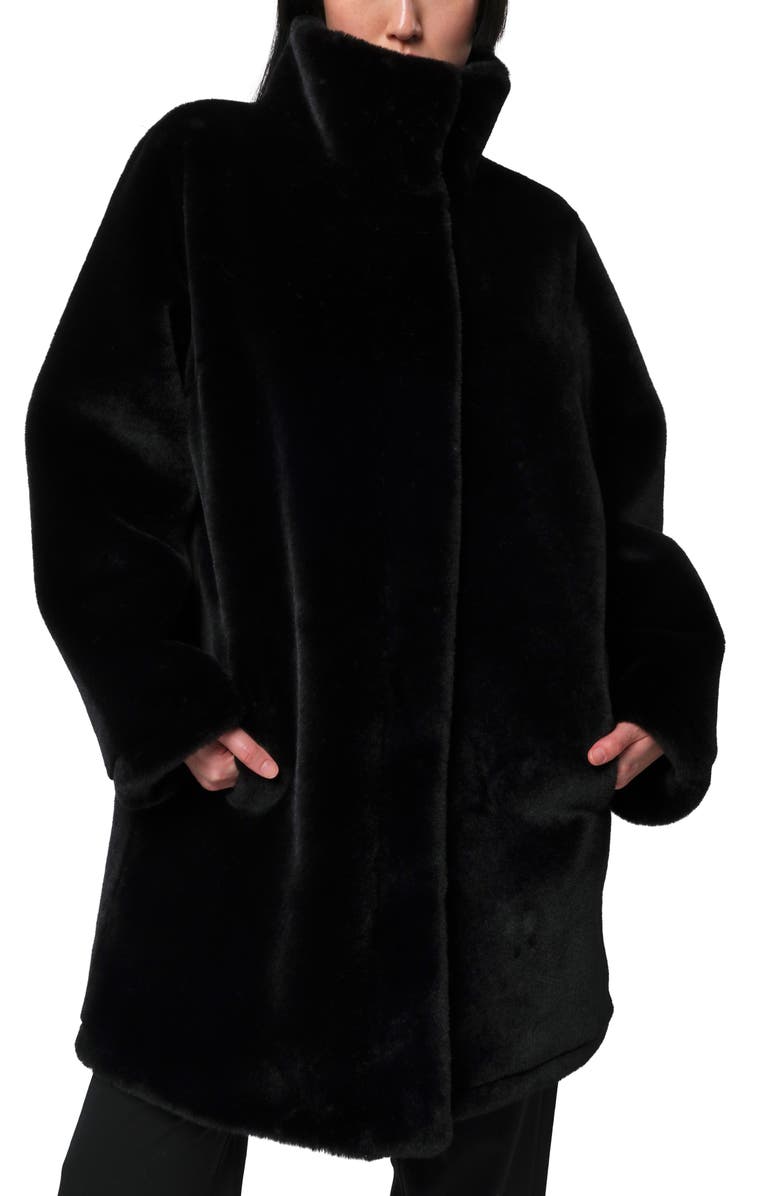 Blair Mid Length Recycled Polyester Pluche&amp;trade; Faux Fur Coat