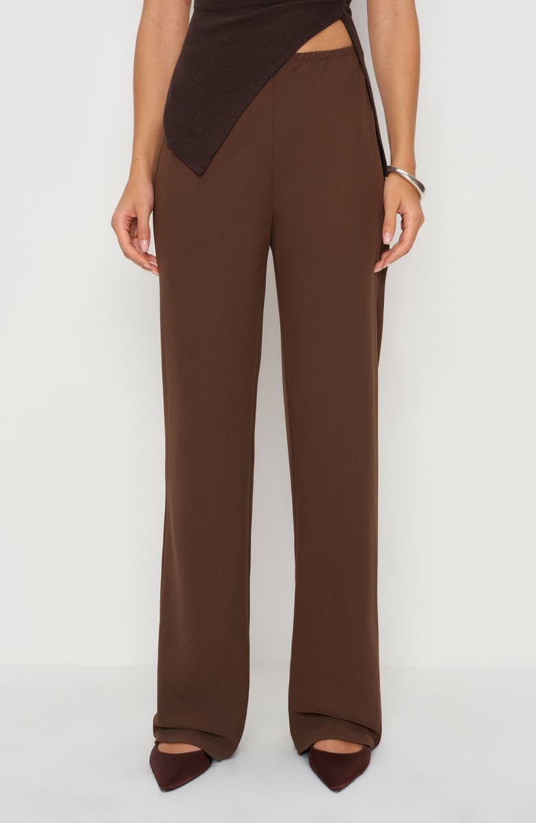 Gale Bias Cut High Waist Pants