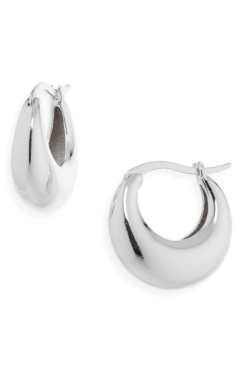Demi Fine Dome Hoop Earrings