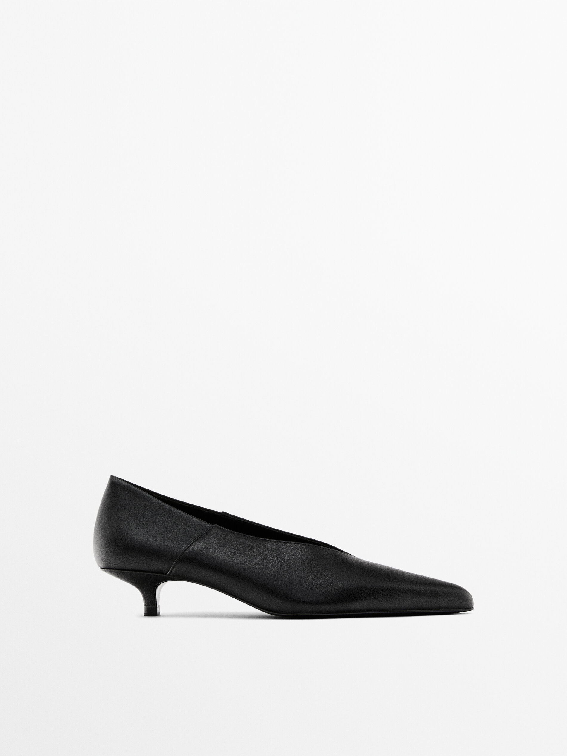Soft Nappa Leather Court Shoes