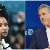 Nicki Minaj Clowns Gavin Newsom, Newsom's Office Claps Back
