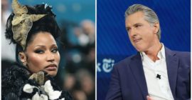Nicki Minaj Clowns Gavin Newsom, Newsom’s Office Claps Back