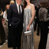 Not Sheer, Not Bodycon—Anne Hathaway's Holiday Party Dress Trend Is Much More Grown-Up and Elegant