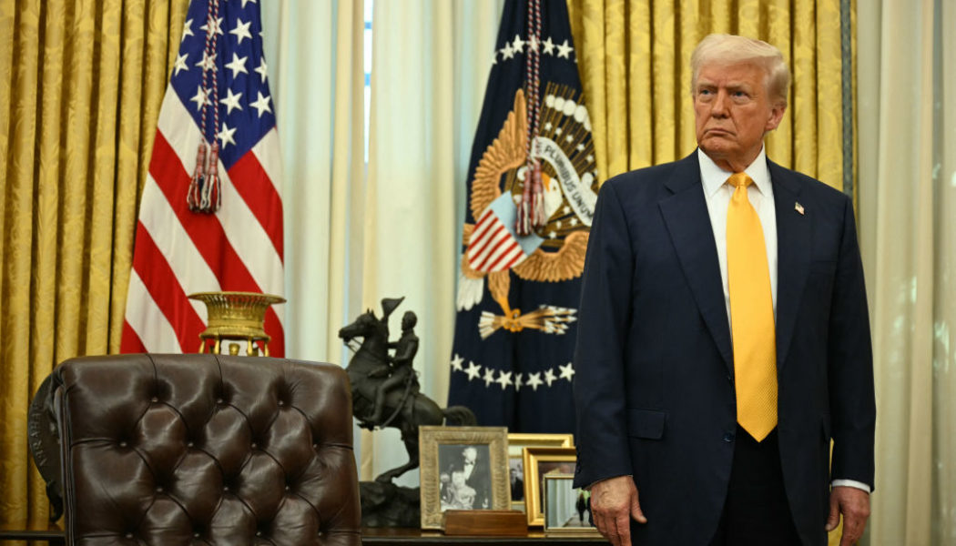 President Donald Trump Signs EO To Reclassify Marijuana