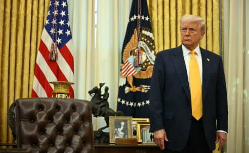 President Donald Trump Signs EO To Reclassify Marijuana