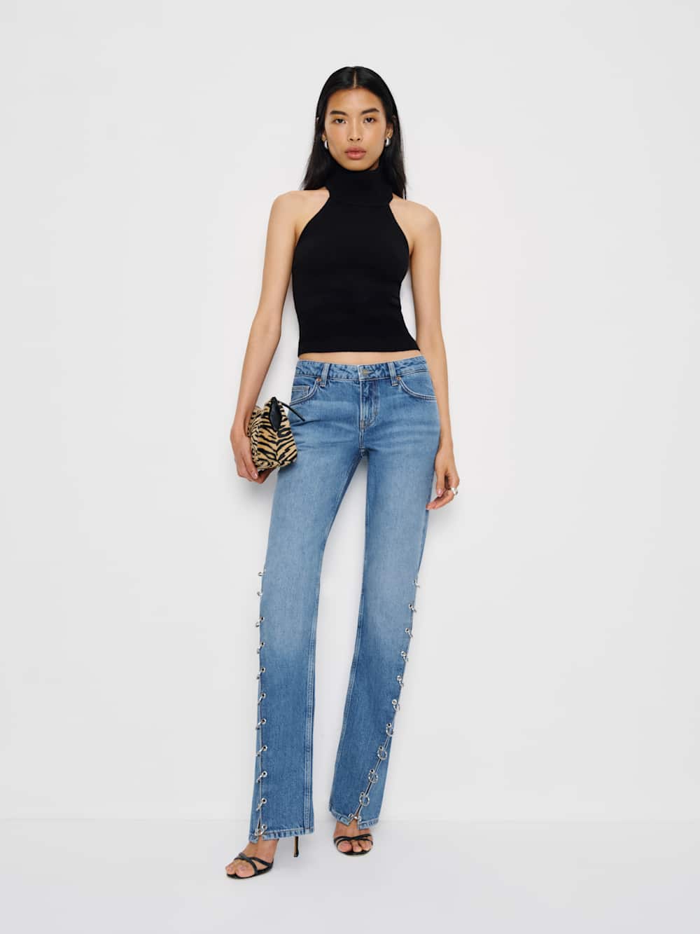 Inez Low Rise Bootcut Jeans