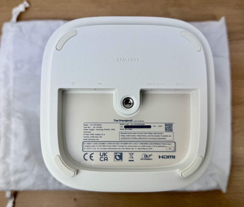 Samsung The Premiere 5 Unterseite