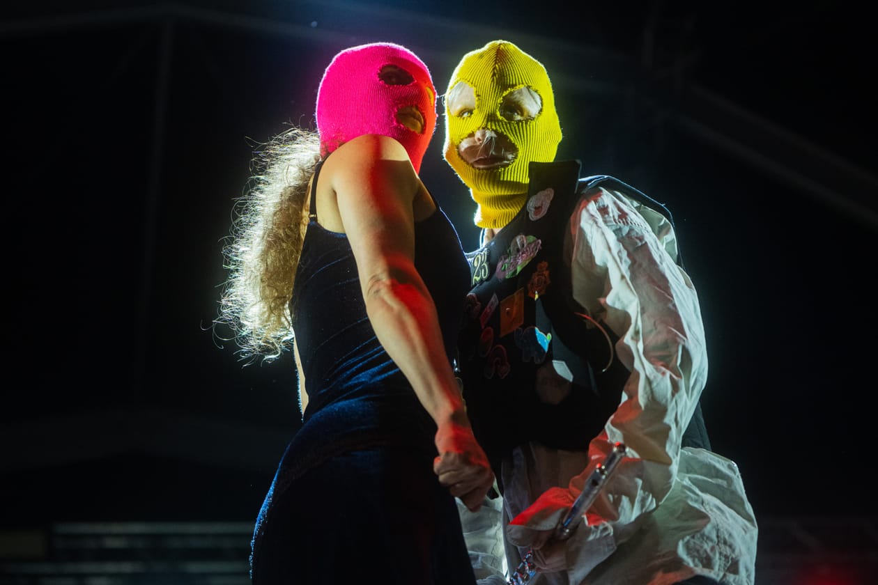 contemporary art, exhibitions, louvre heist, kaws, slawn, anish kapoor james turrell, pussy riot, anne imhof, maurizio cattelan