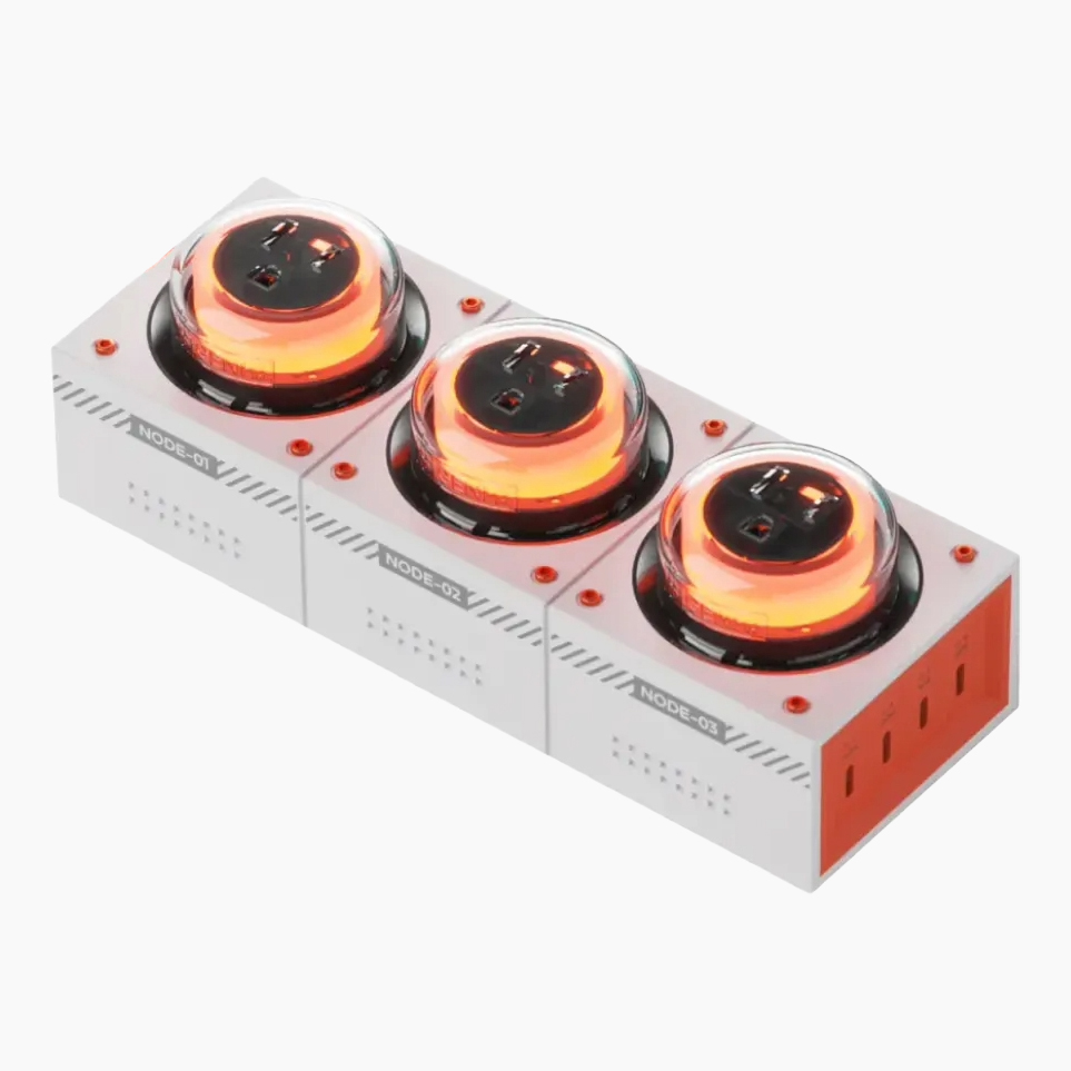 Genki's Moonbase Charging Station on a white background.