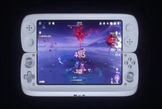 The OneXSugar Wallet is the first gaming handheld with a folding screen