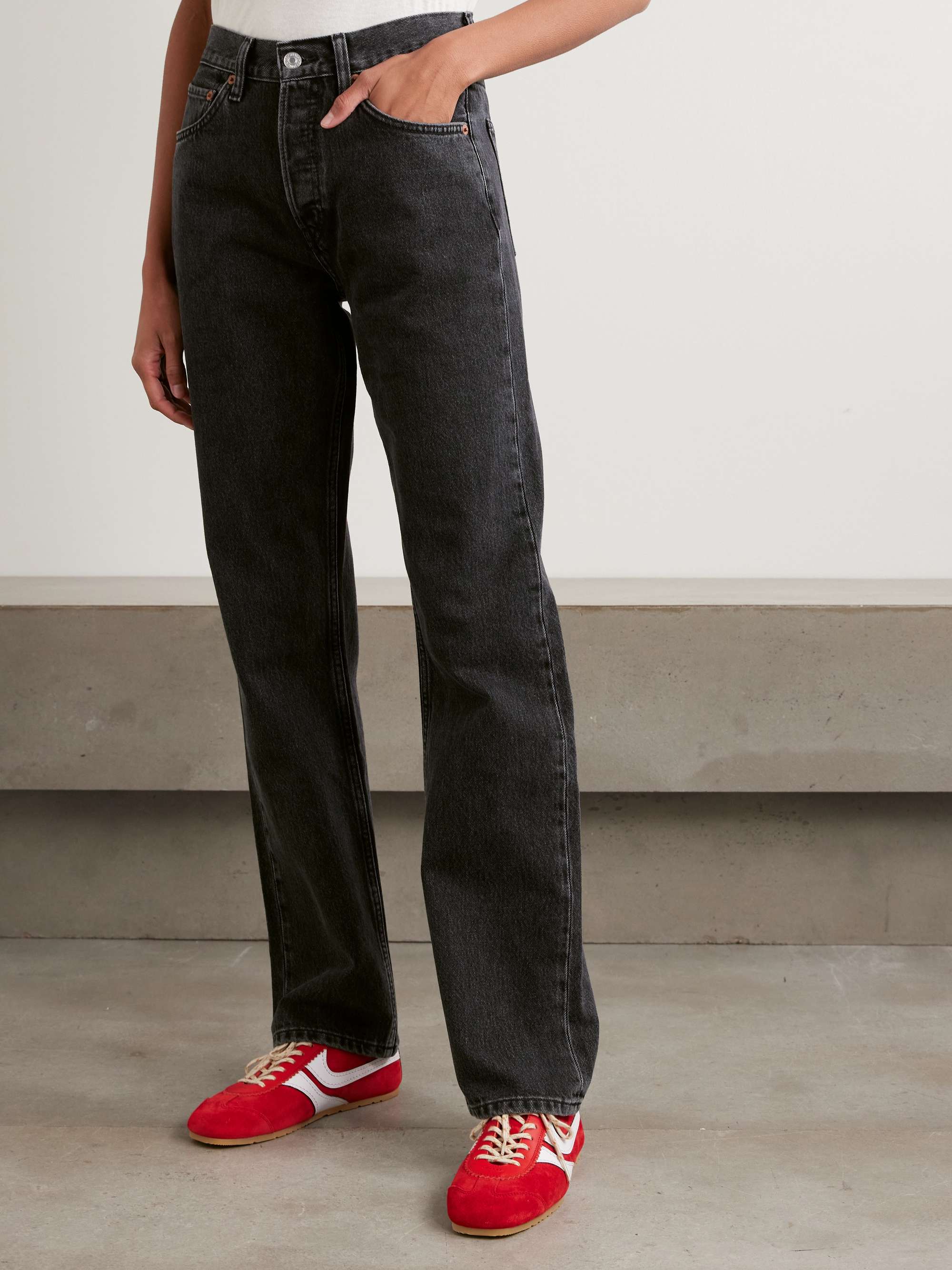 90s High-Rise Straight-Leg Organic and Recycled Jeans