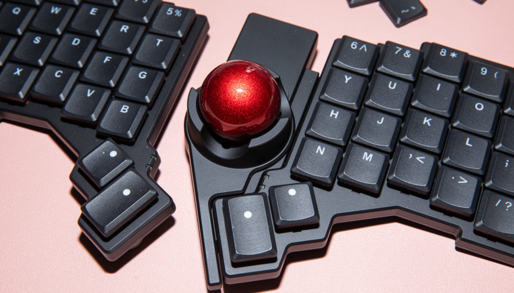 The ZSA Voyager keyboard and Navigator trackball are for the tinkerers