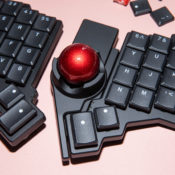 The ZSA Voyager keyboard and Navigator trackball are for the tinkerers