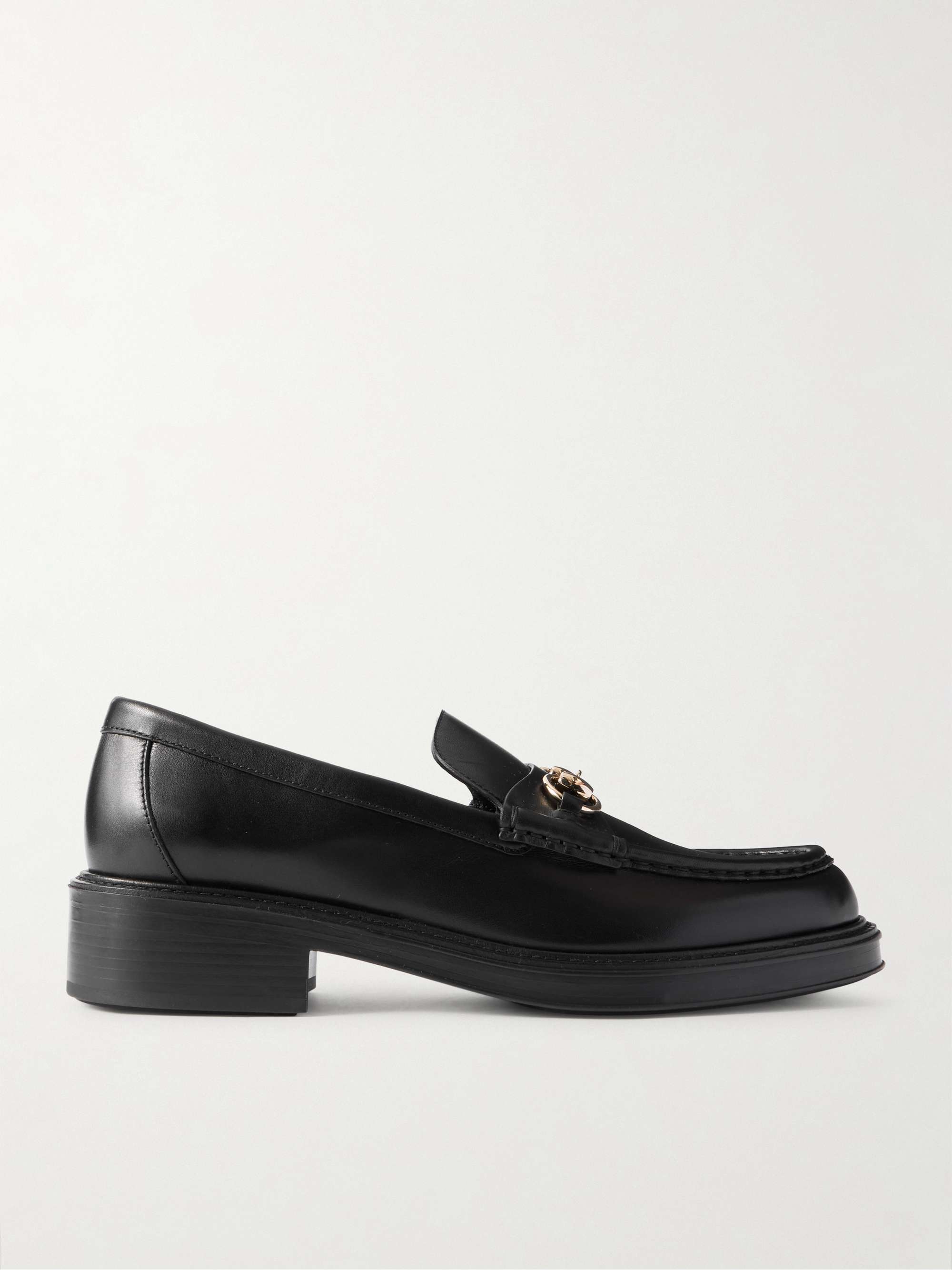 Horsebit Leather Loafers