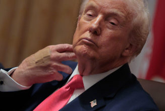 Trump's Bandaged Hand Caught On Camera Again