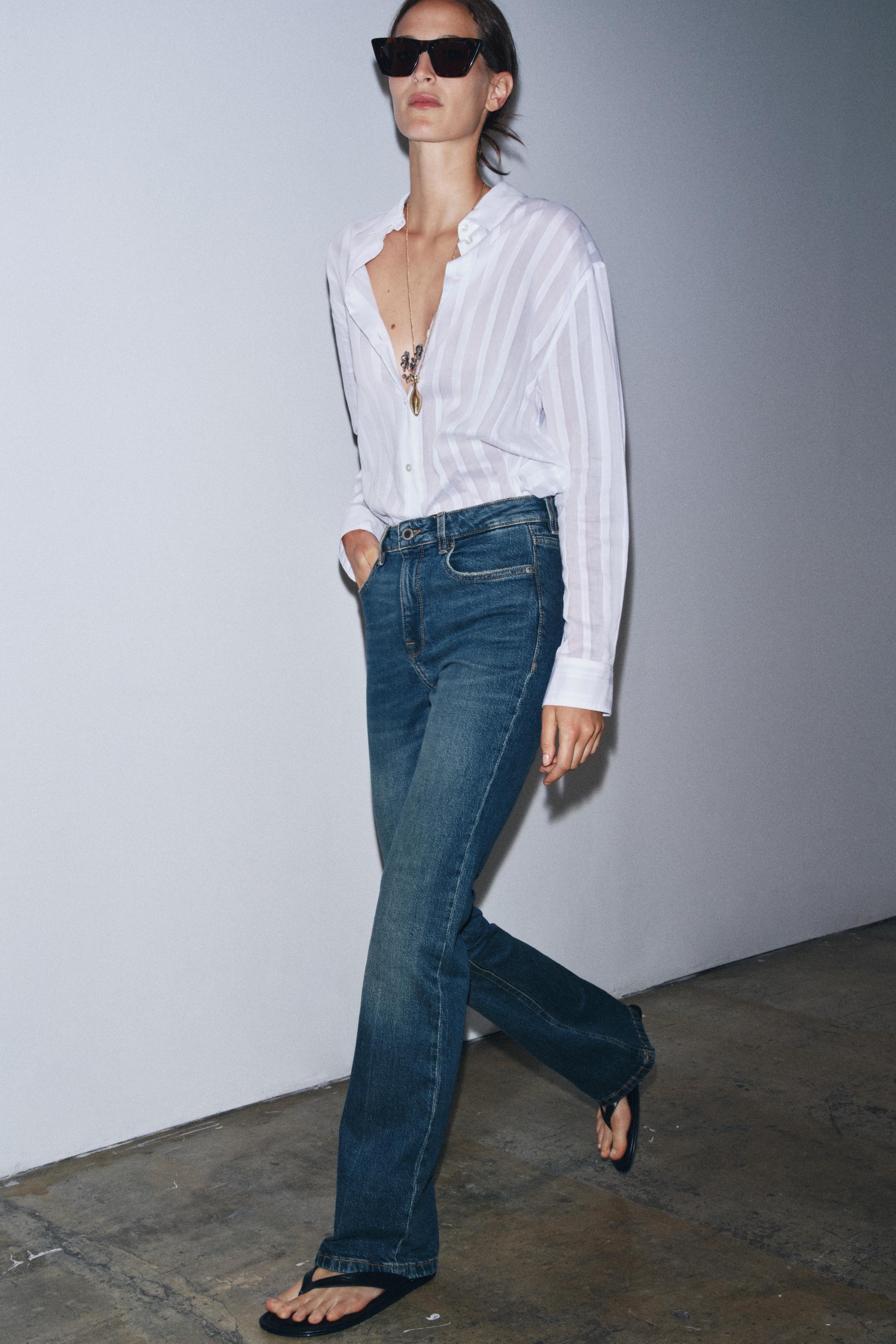 Zw Collection Bootcut High-Waist Jeans