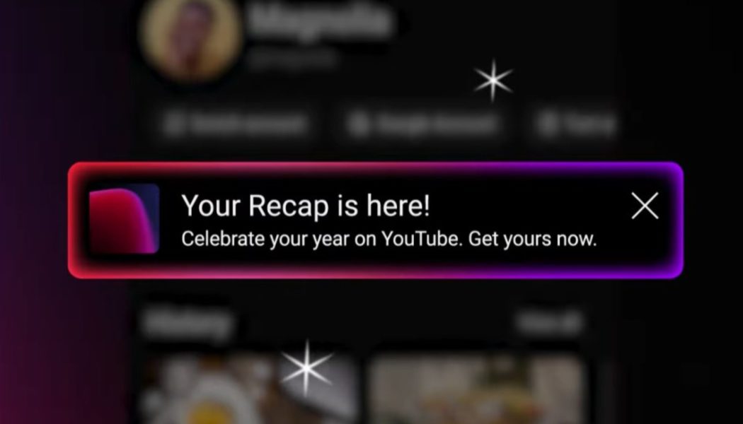 YouTube introduces its own version of Spotify Wrapped for videos