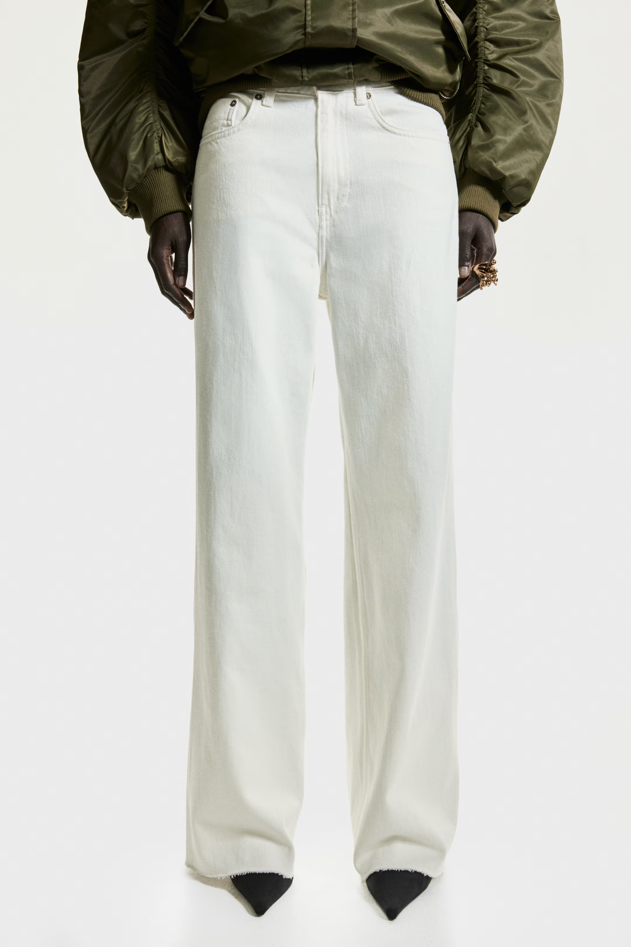 H&amp;amp;M, Wide High Jeans