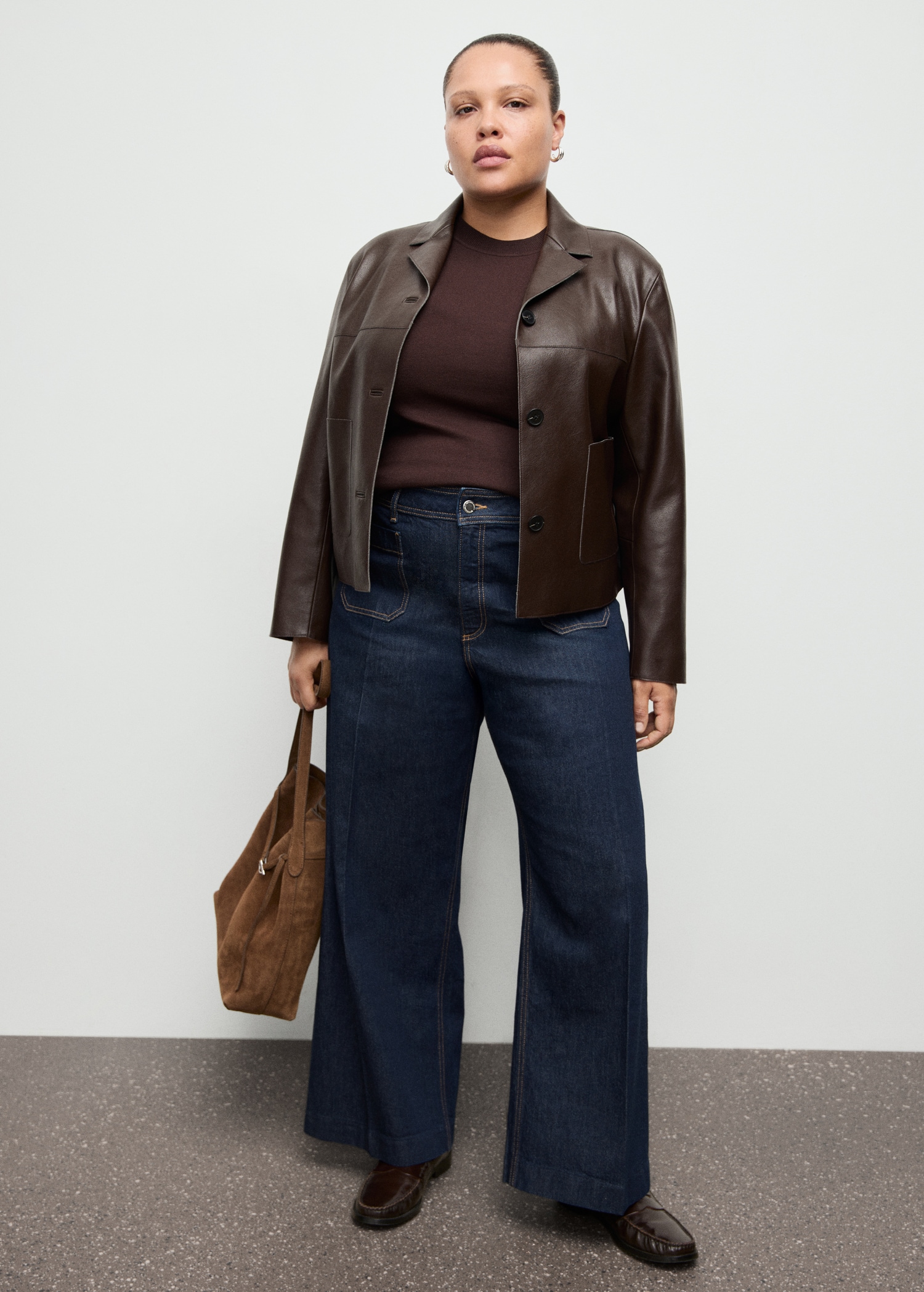 Wide-Leg Jeans With Pockets - Women | Mango United Kingdom