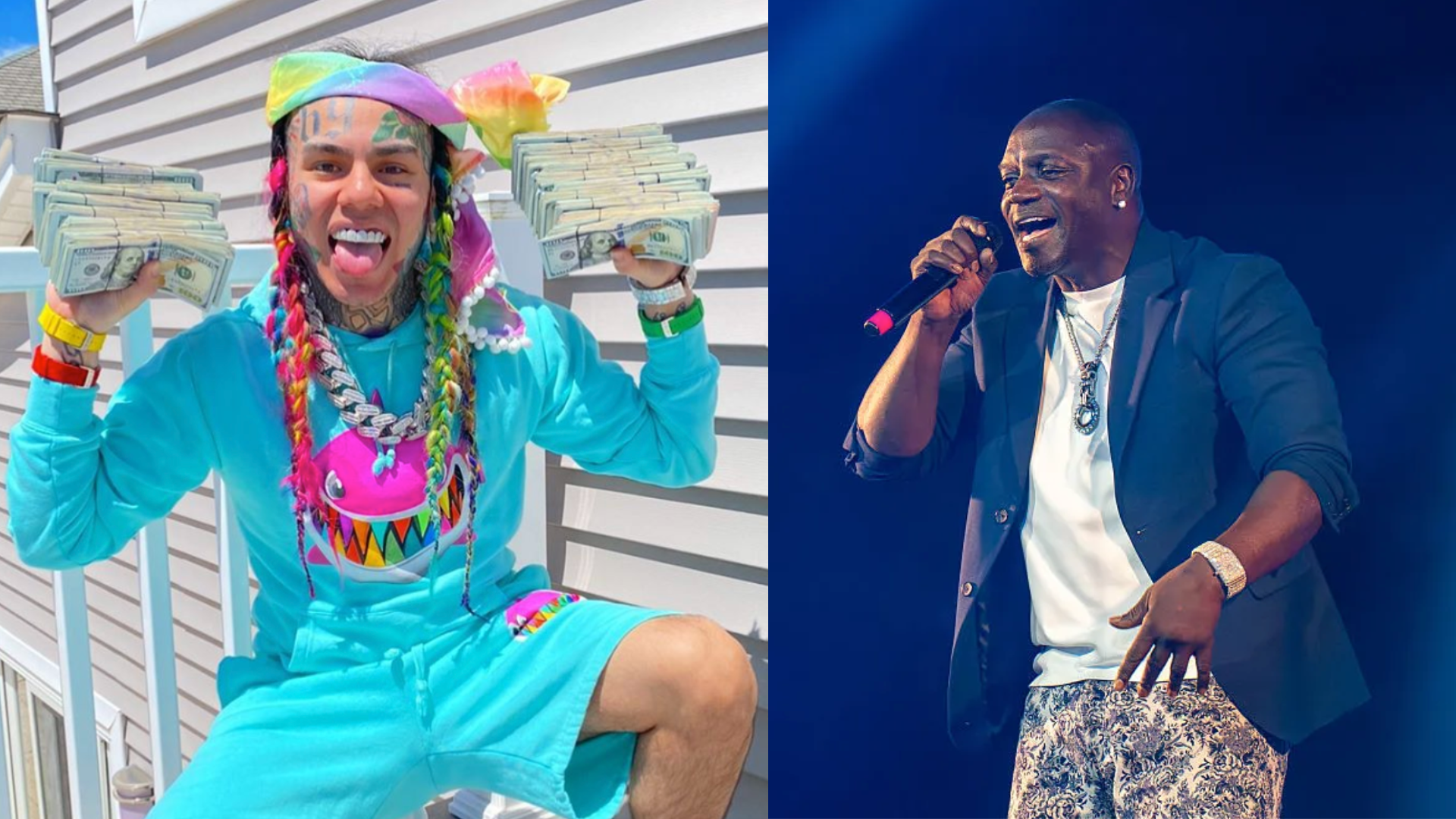 6ix9ine Turns Himself In Blasting Akon’s ‘Locked Up’ In The Background