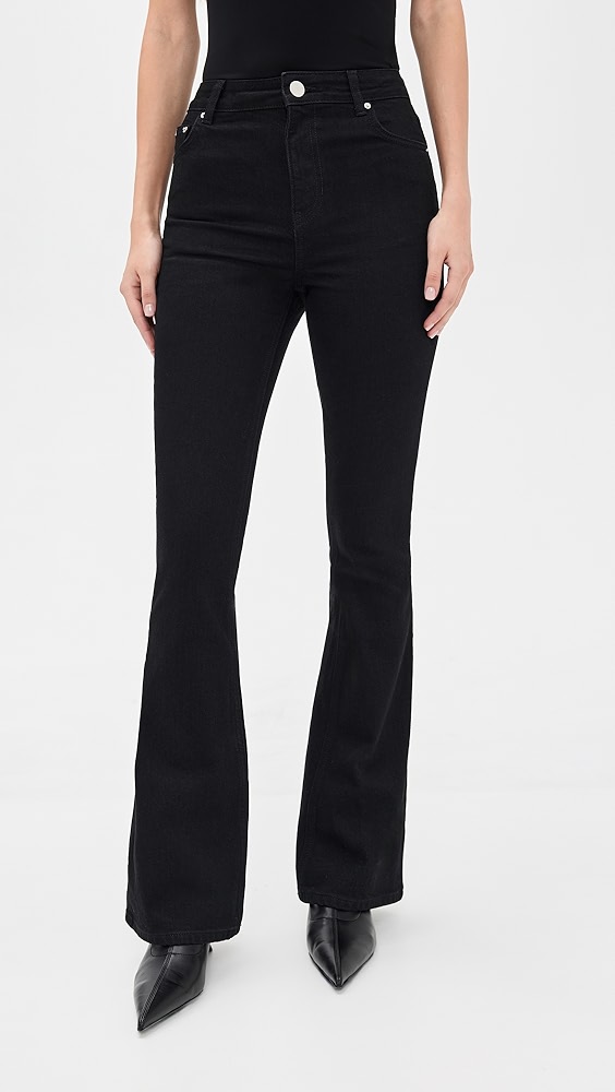 Aligne Mid Rise Slim Flare Jeans