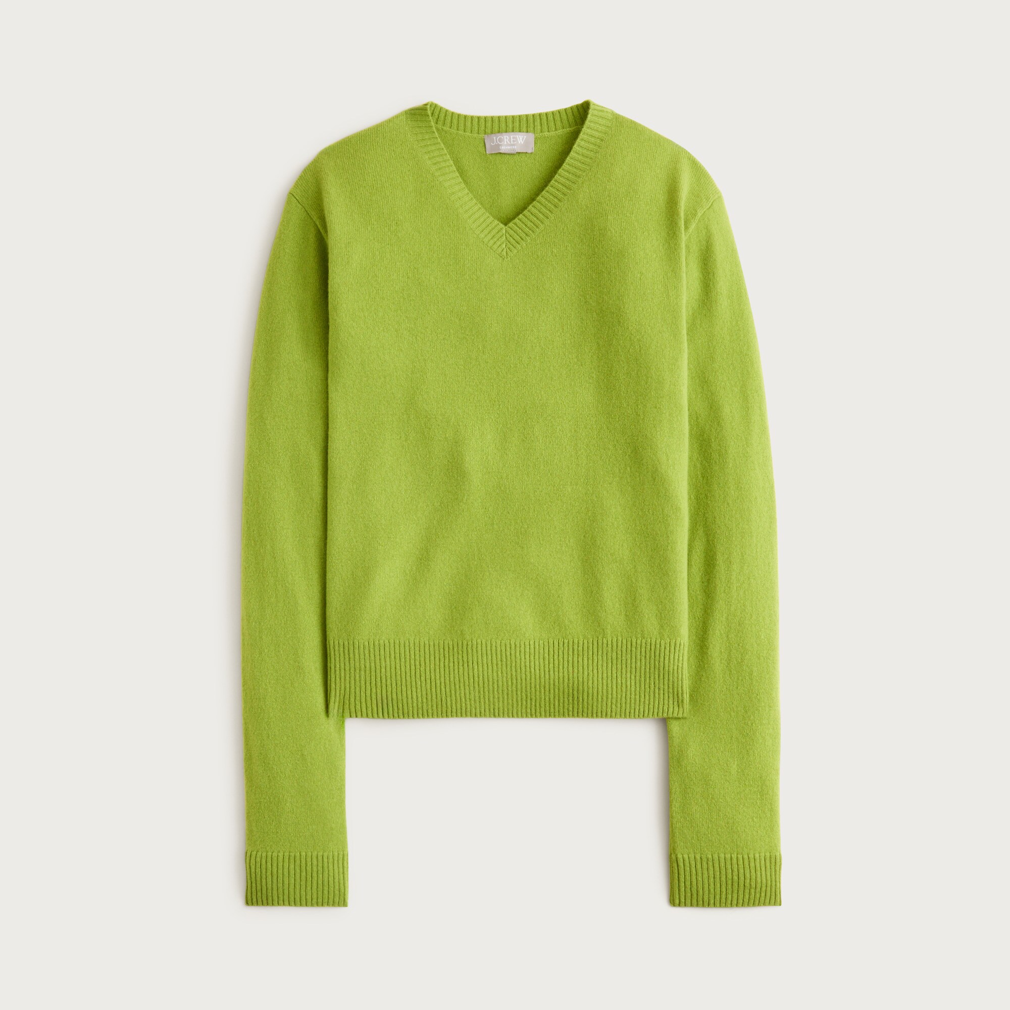 Cashmere High V-Neck Sweater
