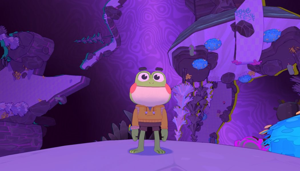 A cute frog game that remixes Nintendo’s best