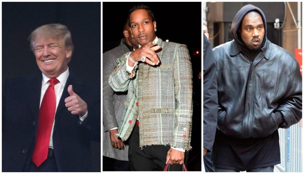 A$AP Rocky Explains How Trump & Kanye West Made His Swedish Arrest "Worse"