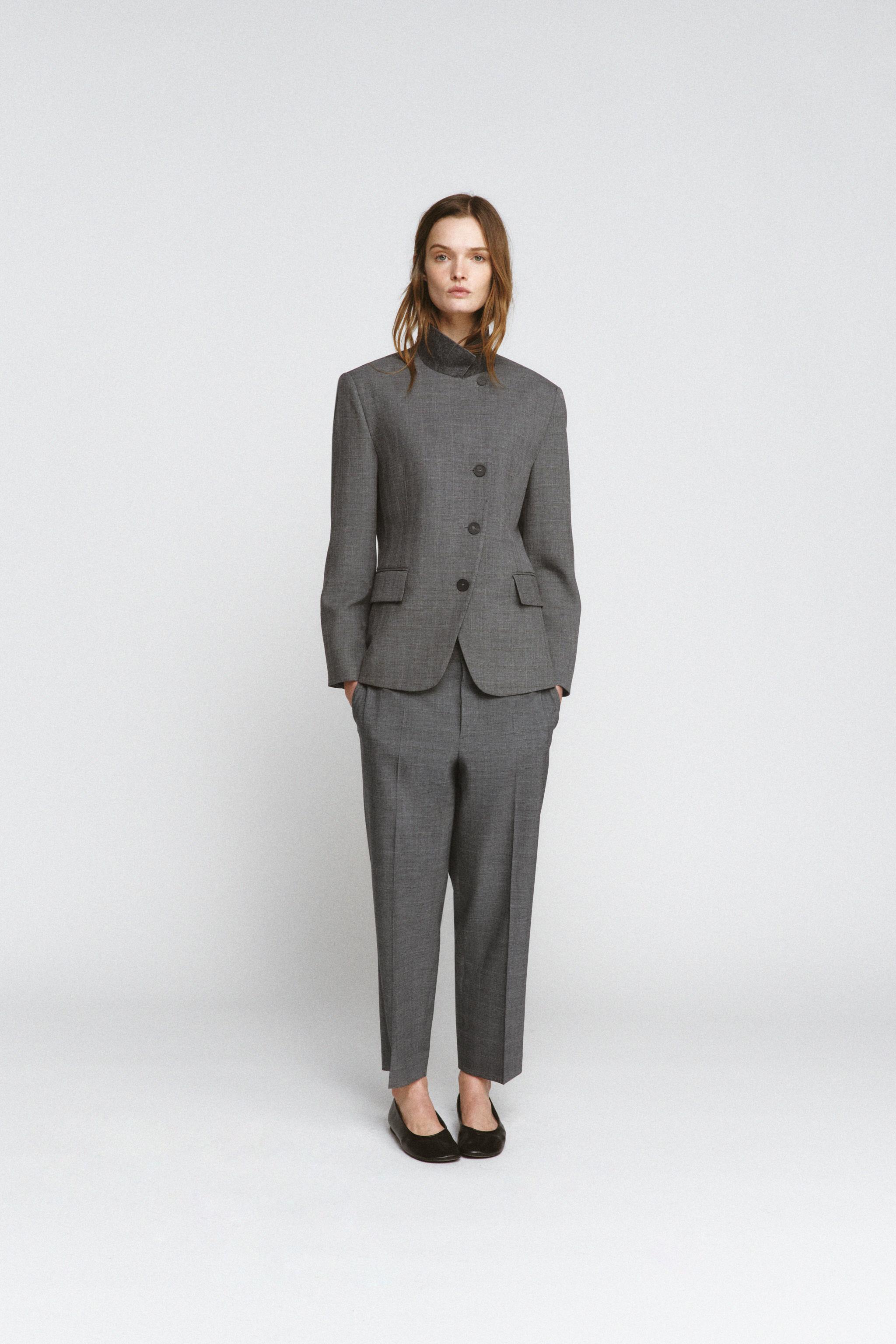 Check Tailored Blazer Zw Collection