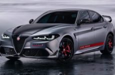 Alfa Romeo Debuts the Yacht-Inspired Giulia Quadrifoglio Luna Rossa at Brussels Motor Show